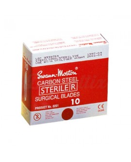 HOJAS BISTURÍ SWANN-MORTON Nº 10 (C/100 UNID)