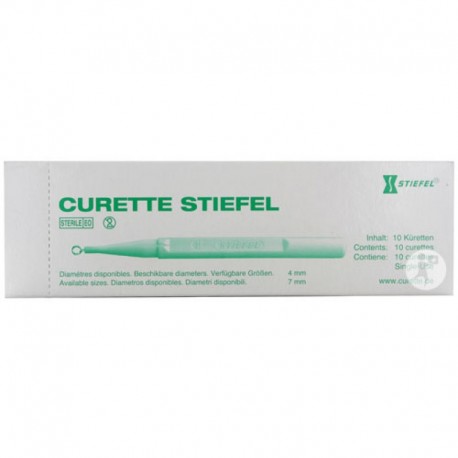 CURETA DERMATOLOGICA Nº7 (C/10 UNID)