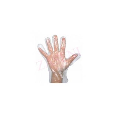 GUANTES PLÁSTICO AMBIDIESTRO NO ESTÉRIL (B/ 100 UNID)