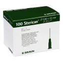 AGUJAS 21G (0,8x25mm) (C/100 UNID) BRAUN