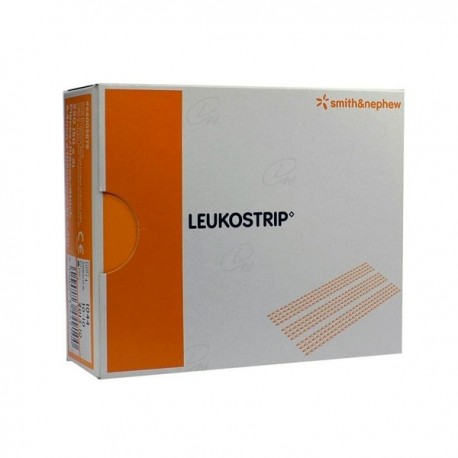 SUTURA CUTANEA ADHESIVA "LEUKOSTRIP" 6,4 x 102mm (C/ 50 UNID)