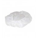 GORRO ENFERMERA CON GOMA ESTANDAR BLANCO (B/100 UNID)