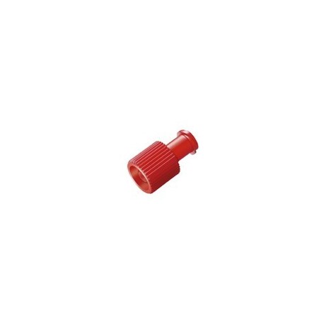 TAPON CONO COMBI LUER ROJO ESTERIL (C/100 UNID)