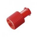TAPON CONO COMBI LUER ROJO ESTERIL (C/100 UNID)