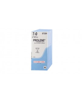 SUTURA PROLENE 3/0 C/AGUJA CURVA PC25 (C/ 12 UNID)